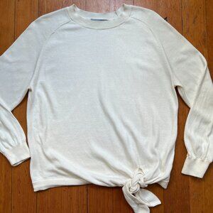 Vince white sweater - 100% Cotton - size small